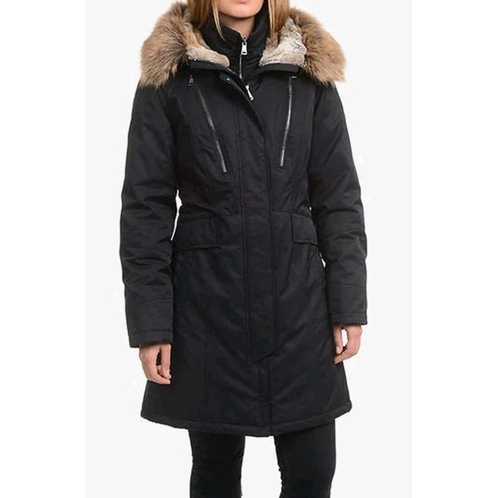 1 Madison Expedition Women's Mid‎ Weight Parka Coat Jacket  XL/Black